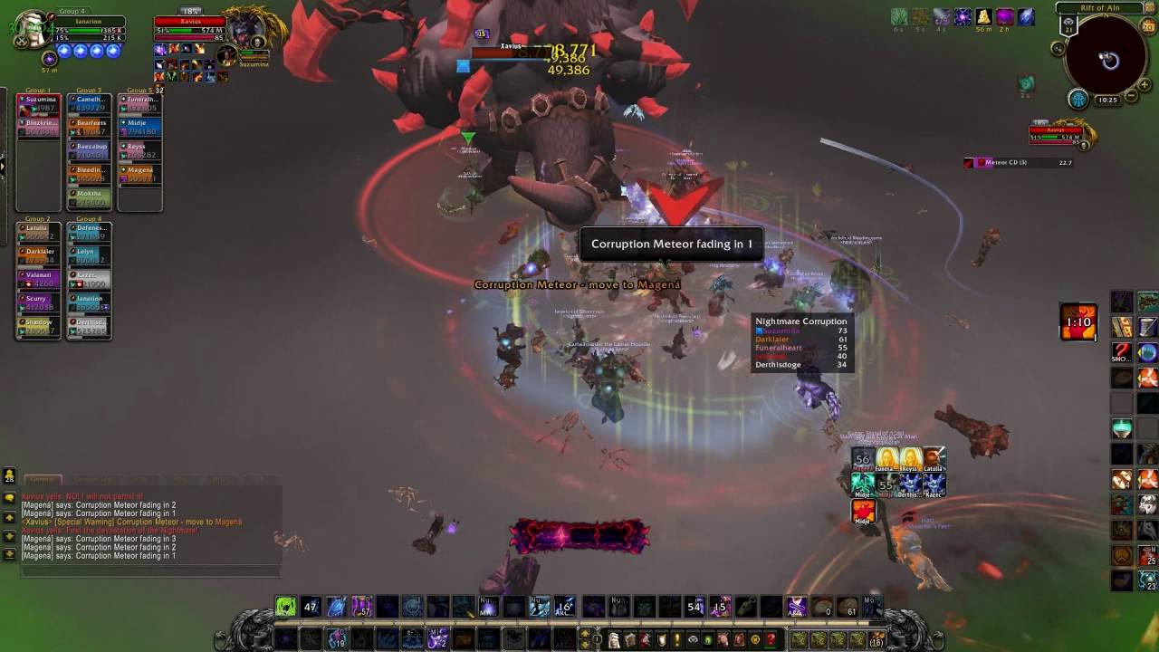 Emerald Nightmare: Xavius - Nightmare Lord - Live Servers
