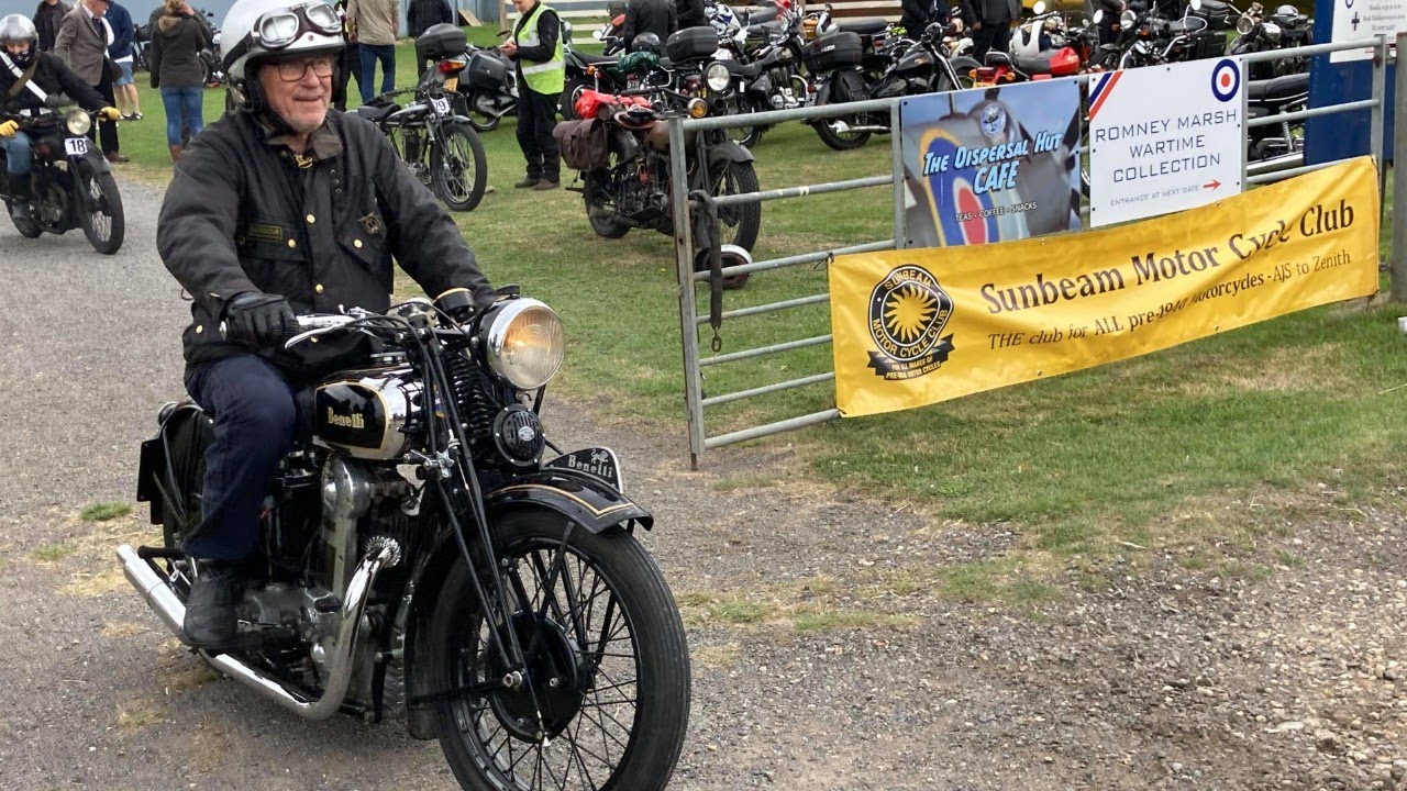 ROMNEY MARSH PRE 1931 MOTORCYCLE RUN 26TH SEPTEMBER 2021