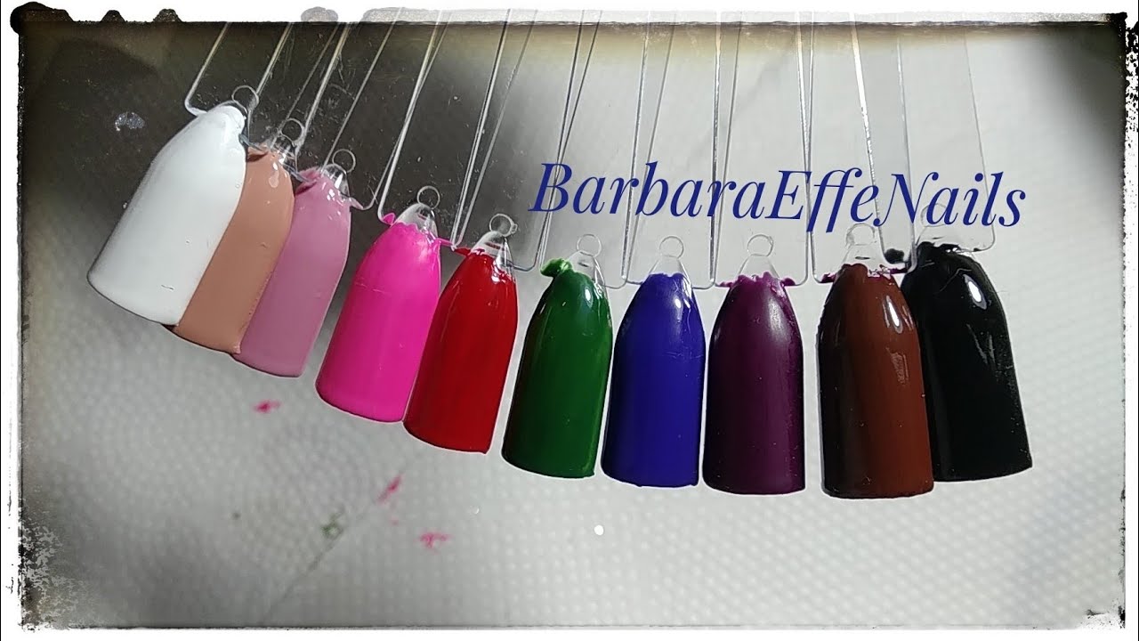STESURA COLORI #GELPAINT @ABSIDE NAIL SYSTEM