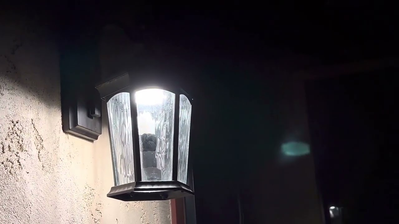 Euri Flickering Candle/Security Porch Light (Review) from Costco!