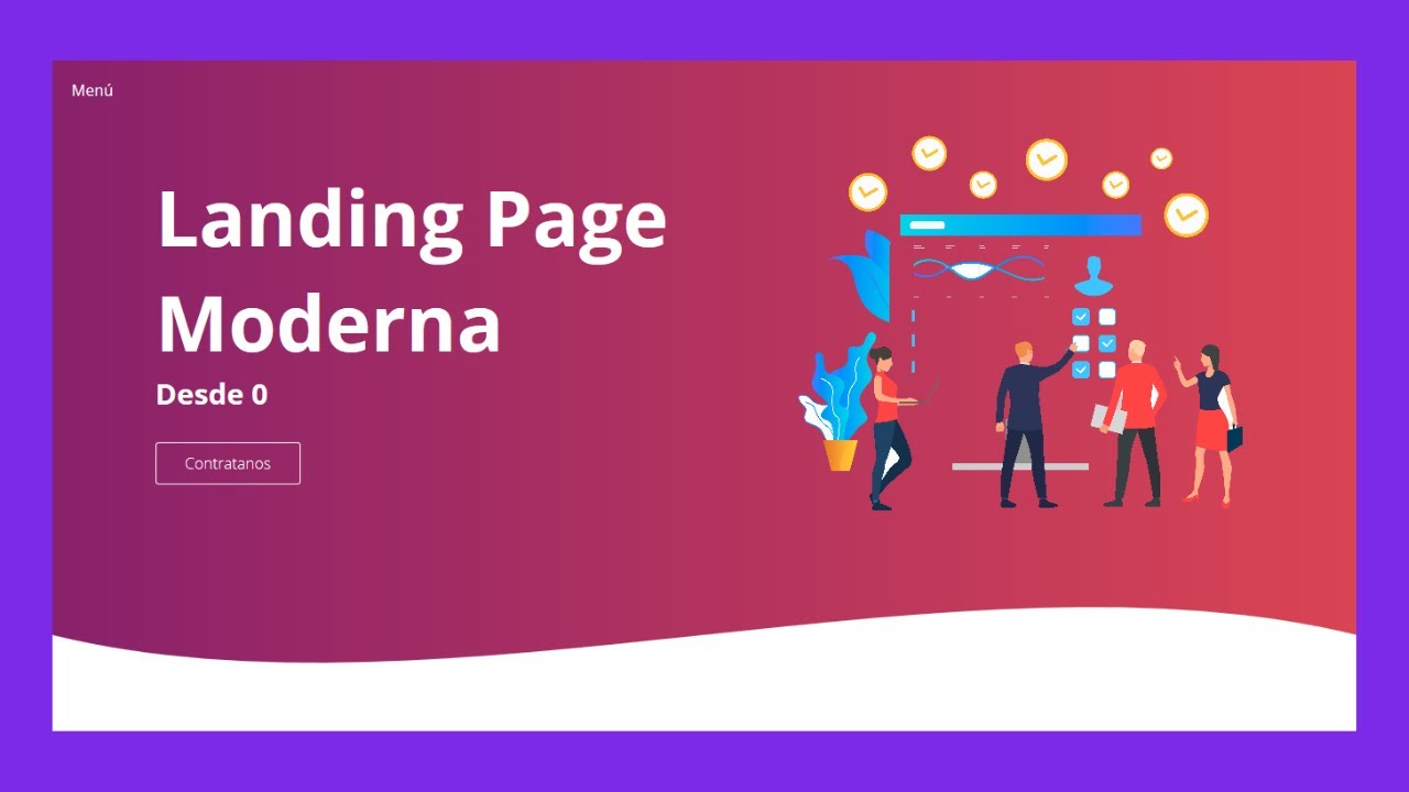 Como crear una PAGINA WEB profesional GRATIS 2024✔️ LANDING PAGE con HTML CSS Y JS