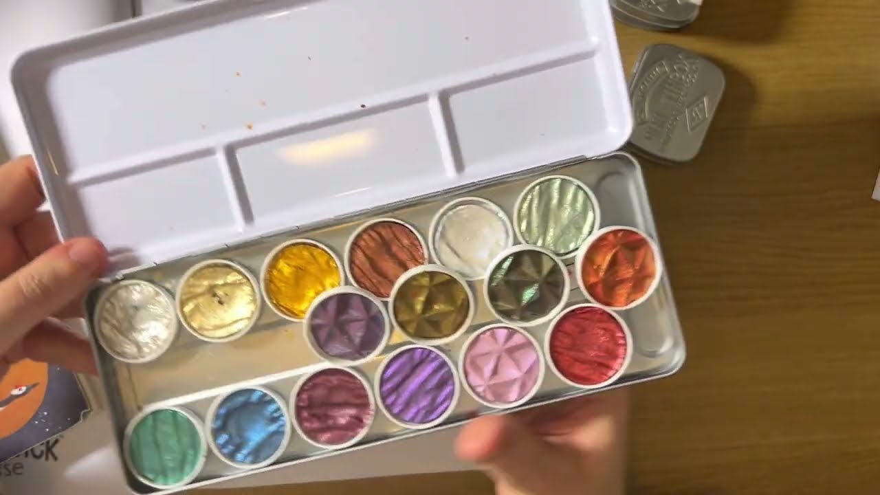 M is for……. Markers and Metallic
