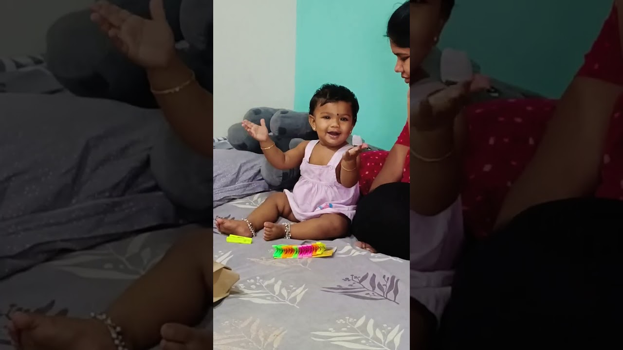 Little Dhruti&rsquo;s divine moment at home!#cutebaby #baby #cute