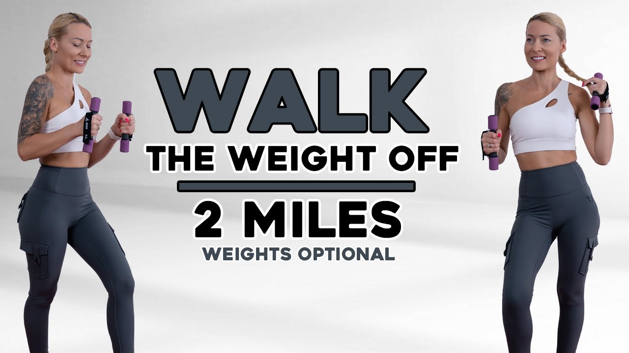 🔥2 MILE FAST WALK At Home🔥 | Fitness Videos🔥