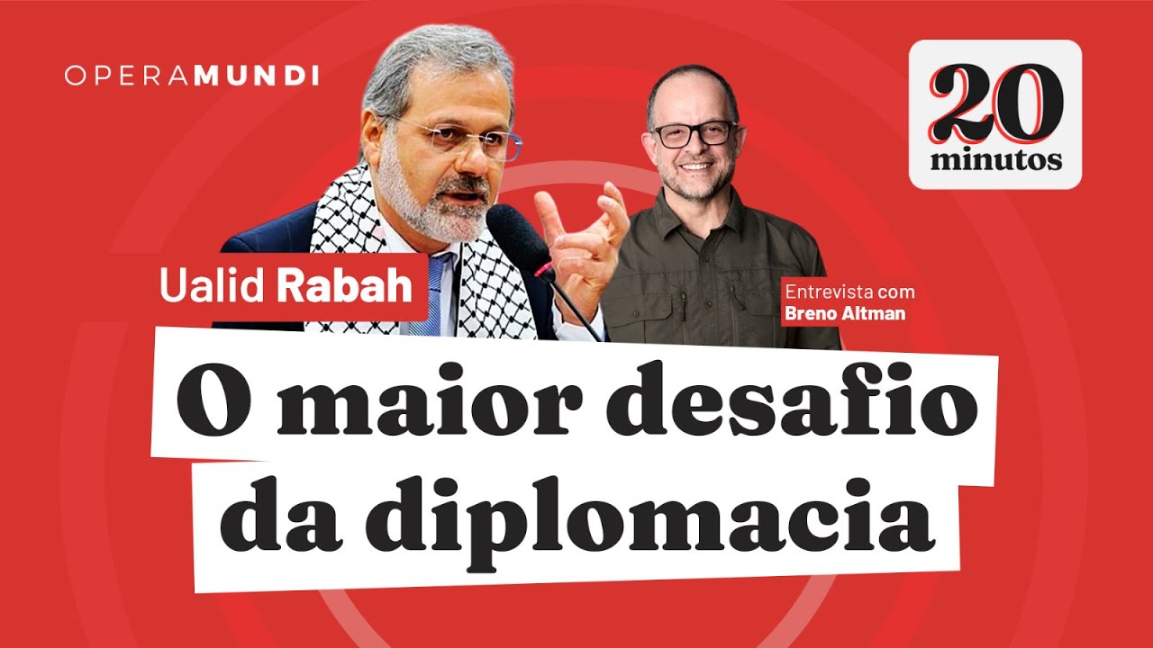 Ualid Rabah - ONU pode resolver a questão palestina? - Programa 20 Minutos