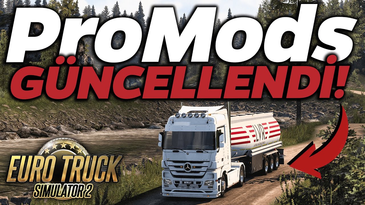 ProMods GÜNCELLENDİ! (Kirkenes Maden Yolu!) | Euro Truck Simulator 2