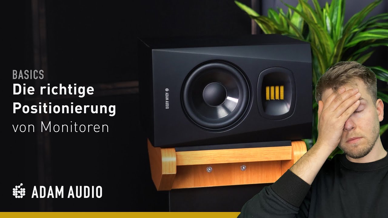 Wie du dein Studiomonitore richtig positionierst (und warum das wichtig ist)