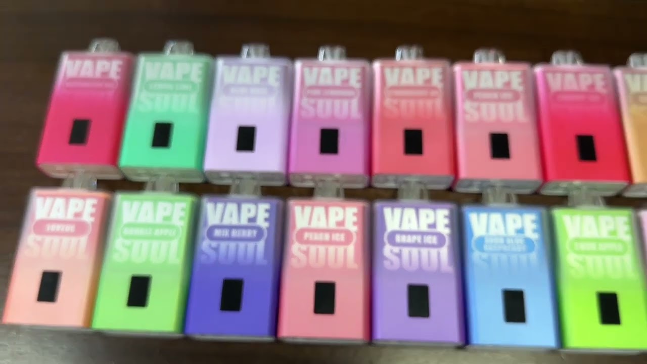 Vapesoul-LCD 12000 puffs disposable vape with LED display   #vape #vapesoul