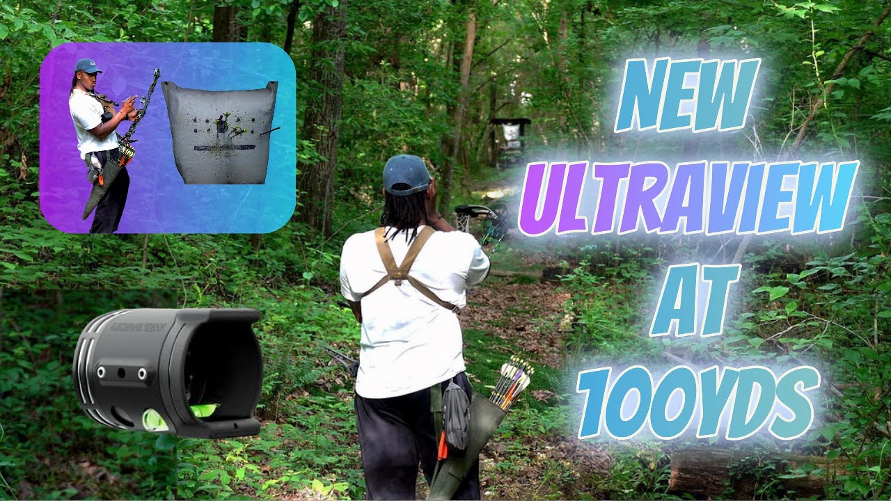 Taking the New Ultraview UV3XL Scope For A Ride Out at 100 Yds (How Did I Do?)