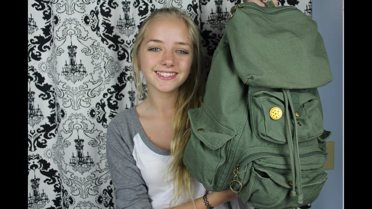 What's in my Backpack 2013!