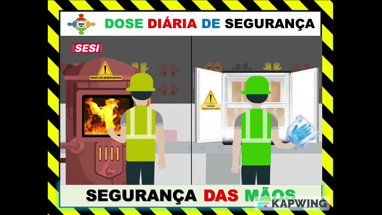 DDS SEGURANÇA DAS MÃOS.