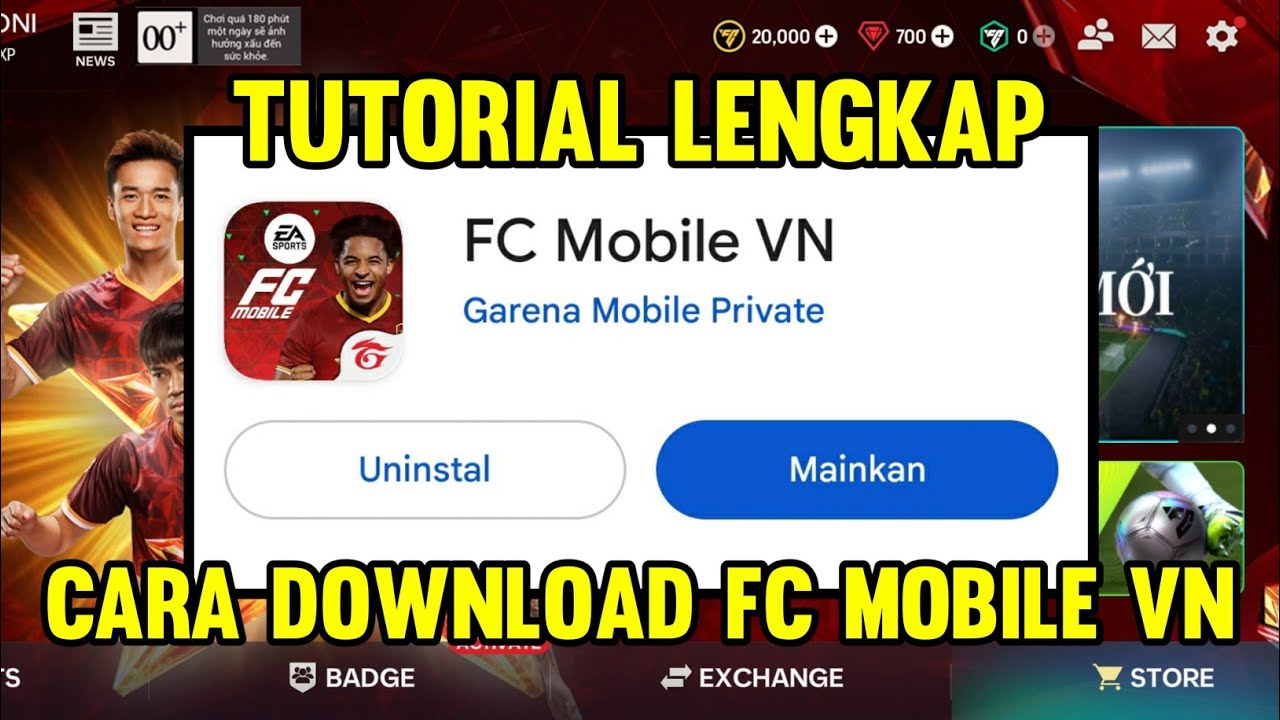 DOWNLOAD FC MOBILE VN TERBARU !! EA SPORTS FC MOBILE VIETNAM