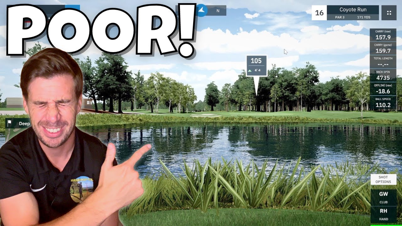 Ep 10: My Debut on the GSPro Auto Putt Tour was not Very Successful!
