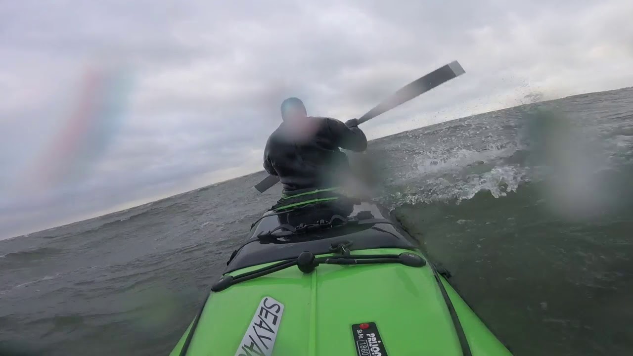 Winterwellengang im Seayak 500LV
