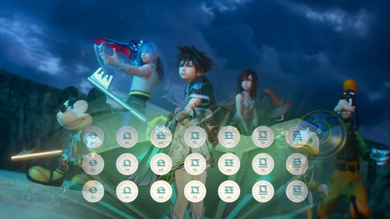Genshin Impact [原神, 원신] ~ Kingdom Hearts: Face My Fears (Windsong Lyre)