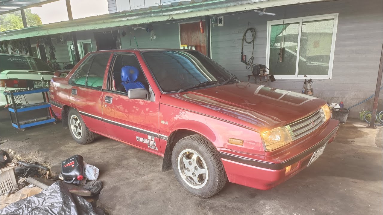 mitsubishi #champ #เครื่องคาบู #เอาชุดสายไฟหัวฉีดมาใส่ เครื่อง 4G 15 อาการรอบเดินเบาเครื่องสะดุด 