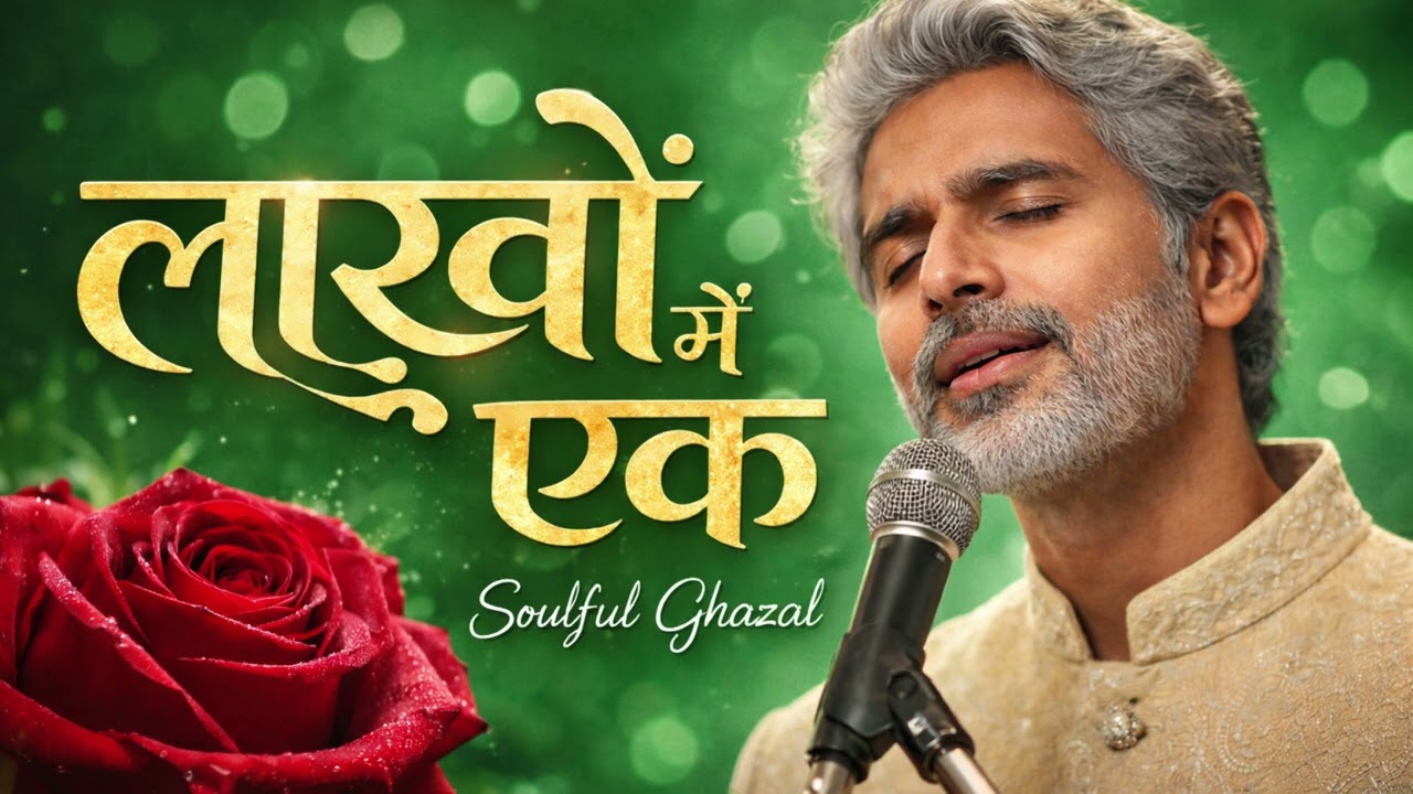 One in a million Soulful Hindi Ghazal | Heart Touching Love Shayari | True Love Poetry #song