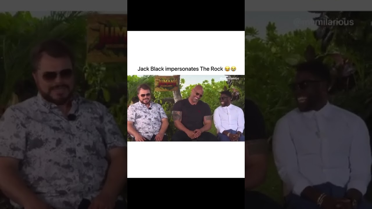 Jack Black Destroys His Rock Impression 🤣👏🏾