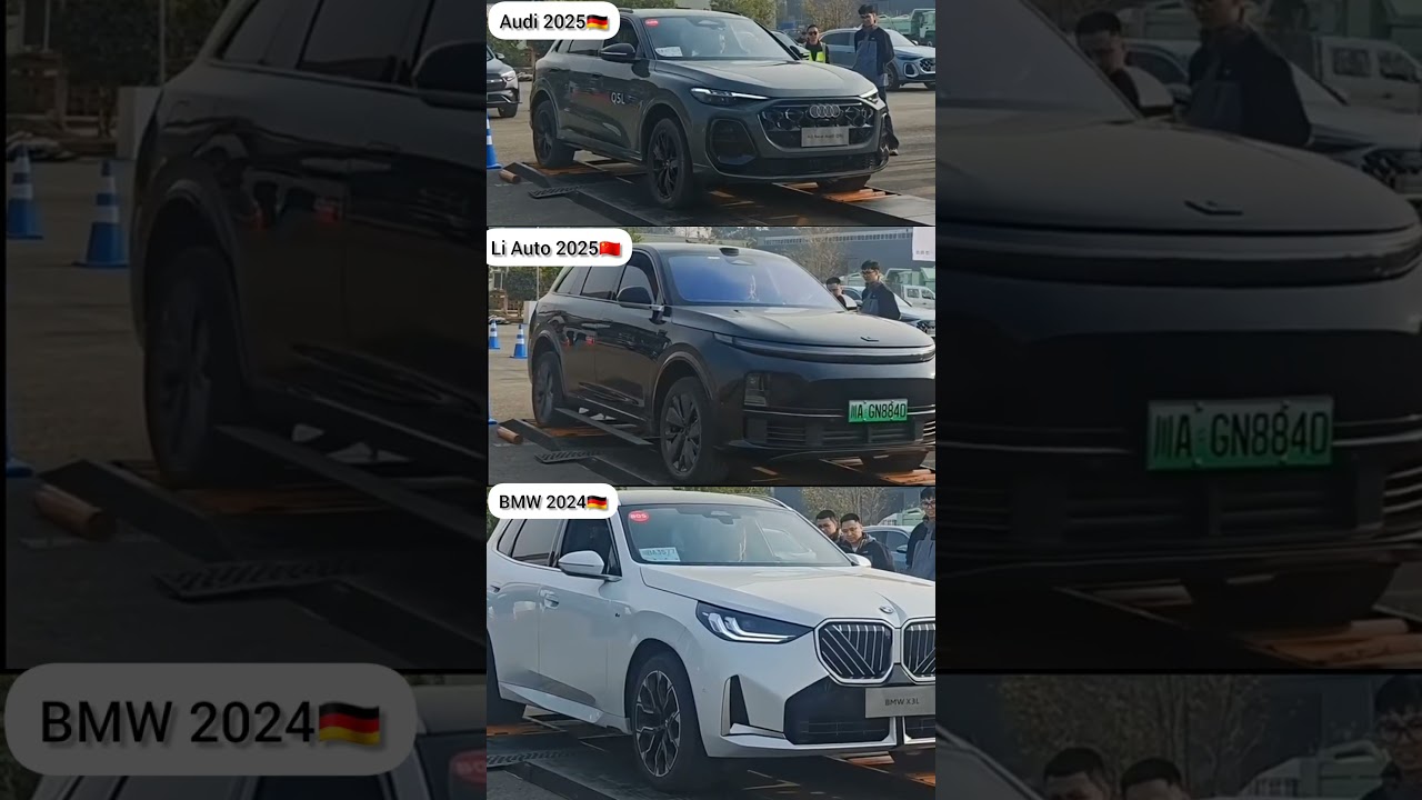 AWD Battle! BMW vs Audi vs Li Auto &ndash; Who Wins the Ultimate 4x4 Test? 🔥#short