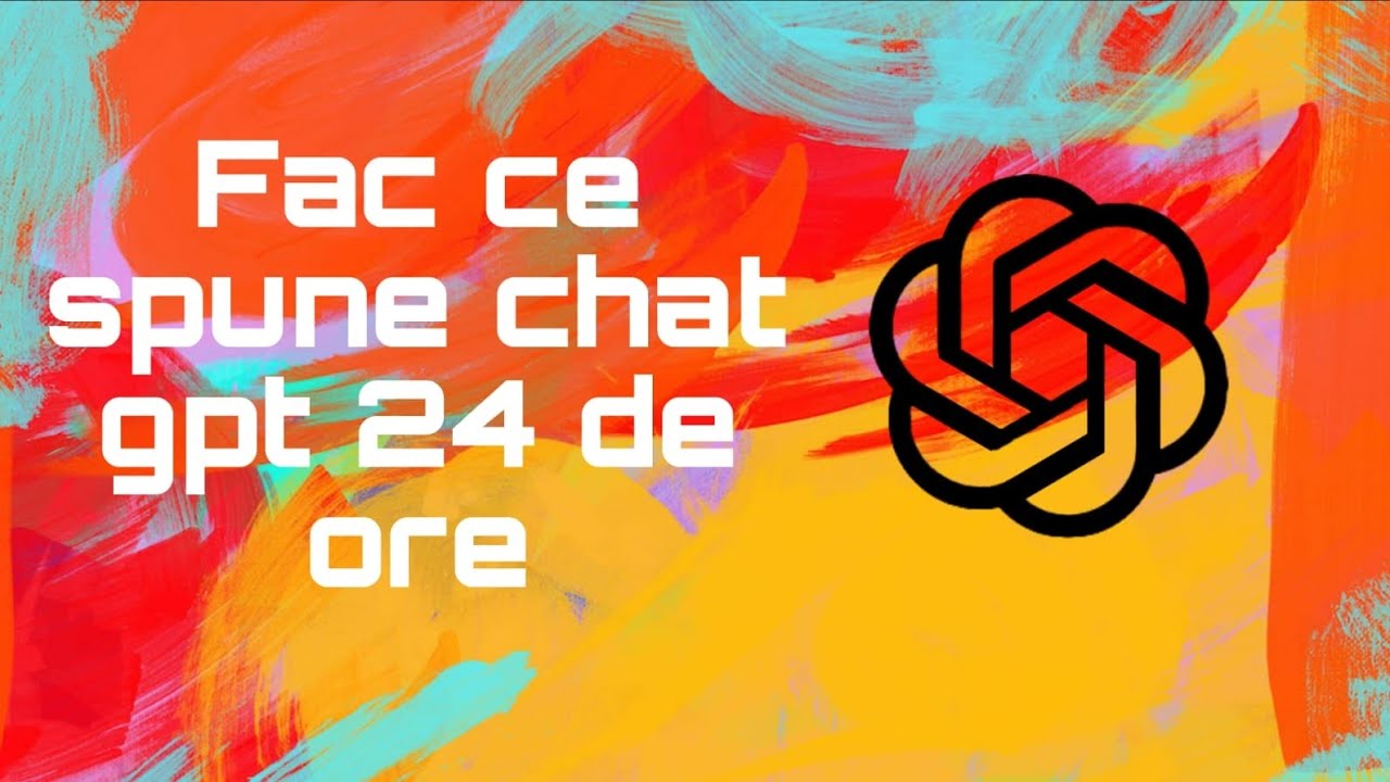 🎥Mă controlează chatGpt 24 de ore. (A ieșit bombă)😂😶‍🌫️