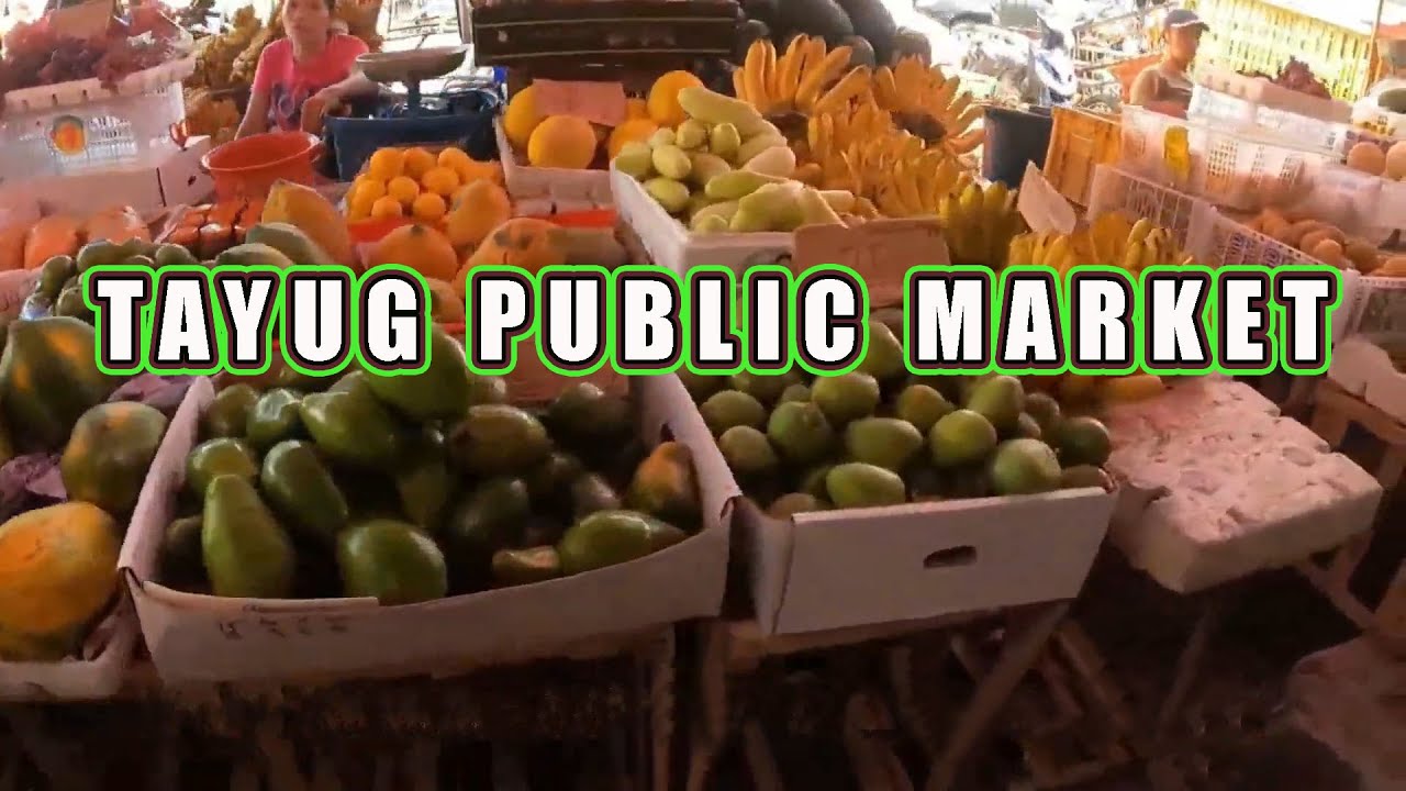 Tayug Public Market in Pangasinan