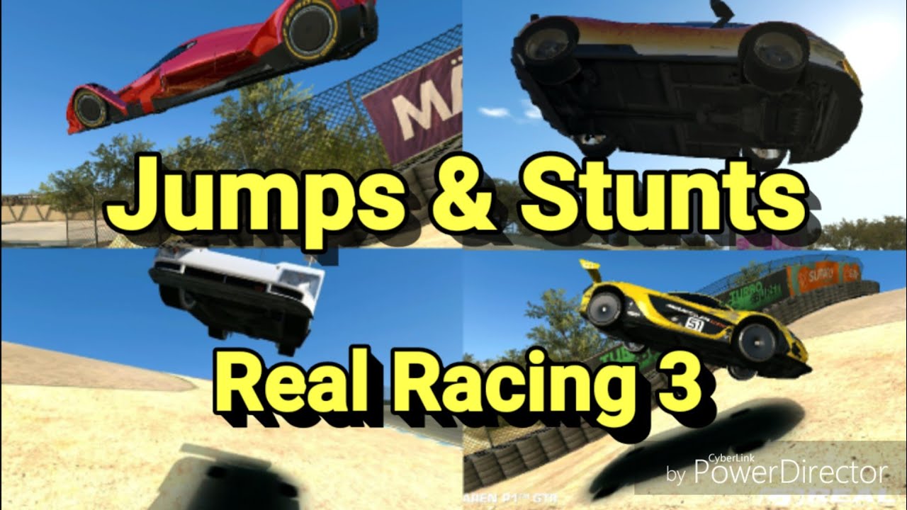 Jumps & Stunts in Real Racing 3