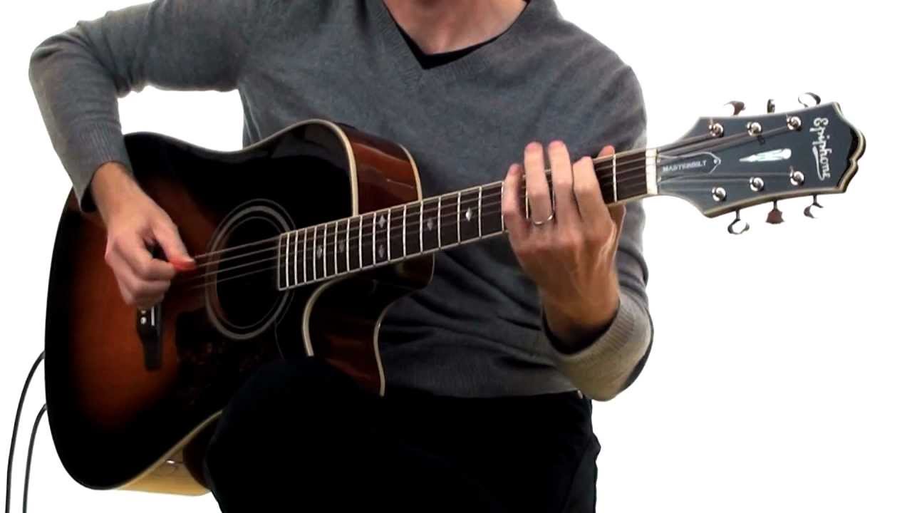 Демонстрационная система предусилителя Epiphone eSonic2 для акустической гитары
