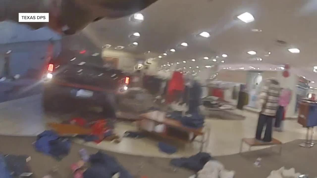 DPS camera footage captures deadly mall crash that left 5 injured