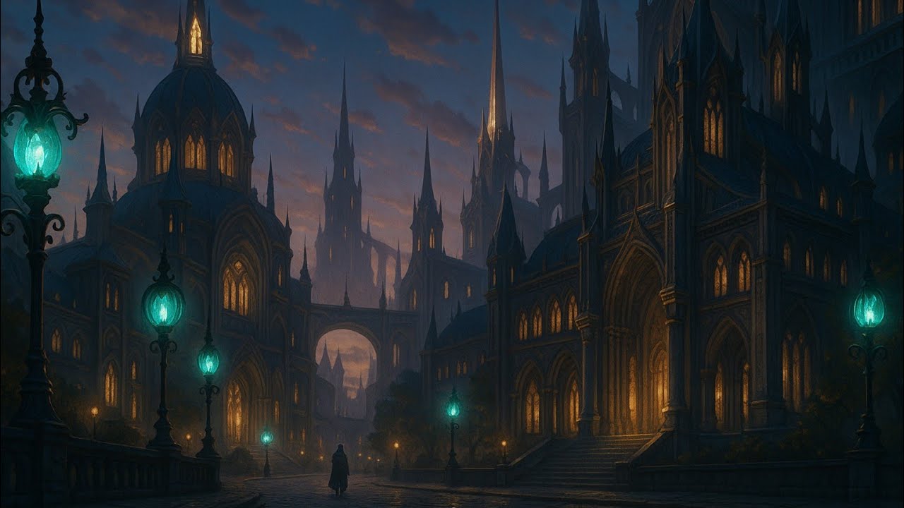 Moonlight Over the Forgotten Realm – Violin & Piano Ambient Soundscape