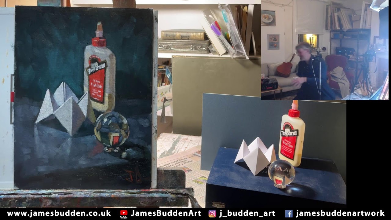 Live oil painting with James Budden