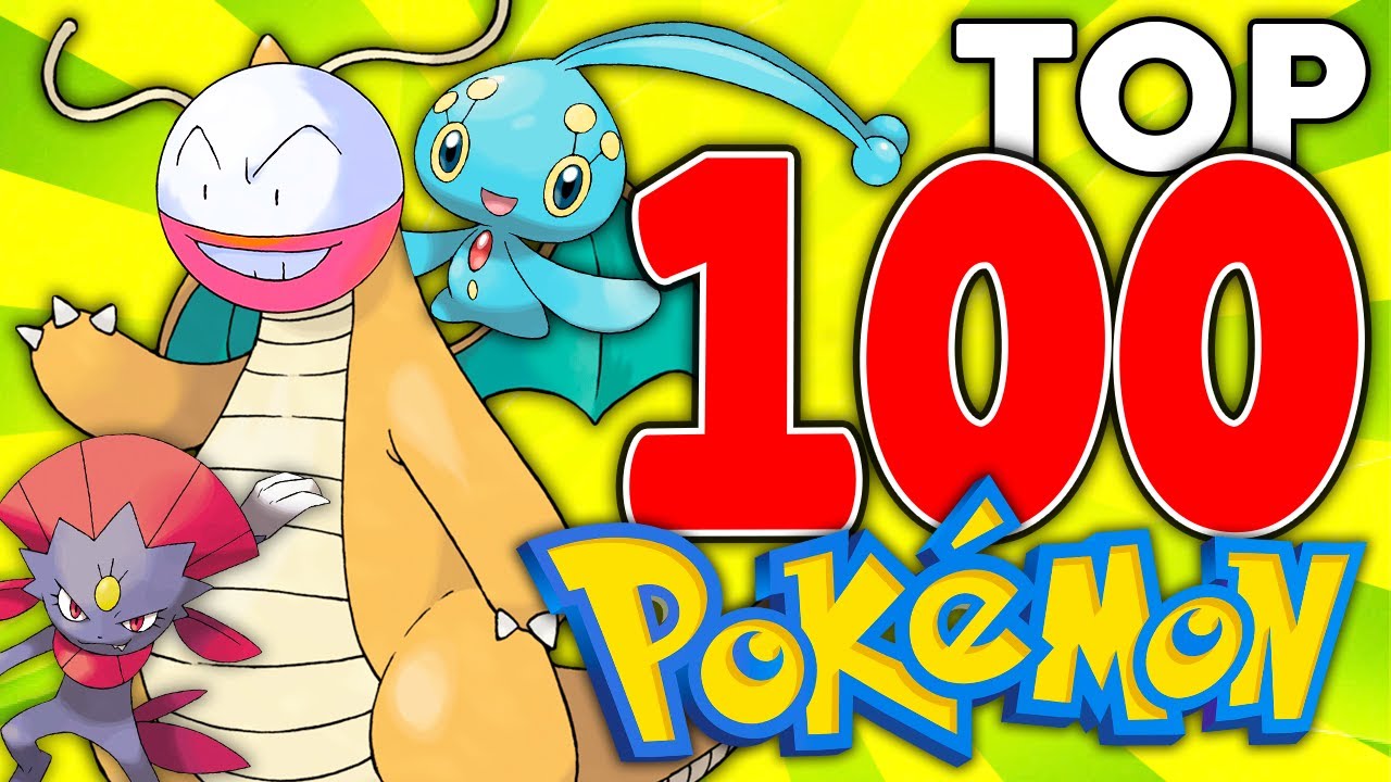 TOP 100 POKÉMON FAVORITOS