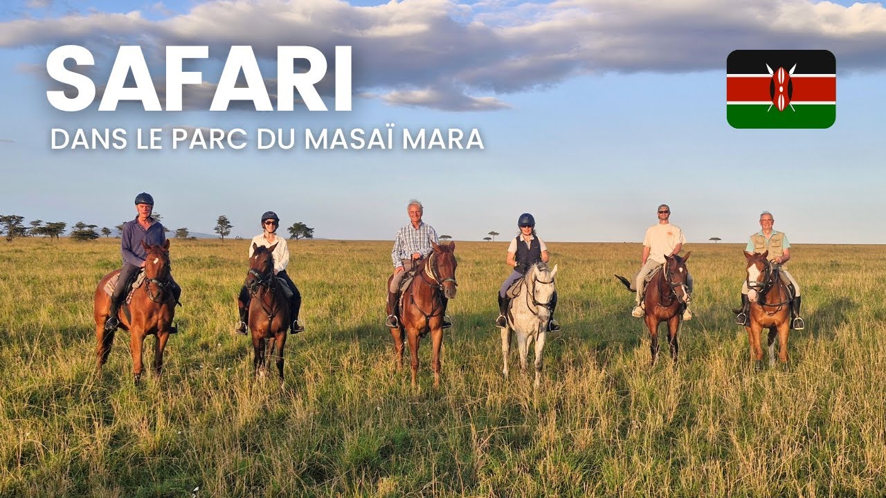 🌍 Kenya - Safari équestre dans le Masaï Mara, au cœur de la savane africaine
