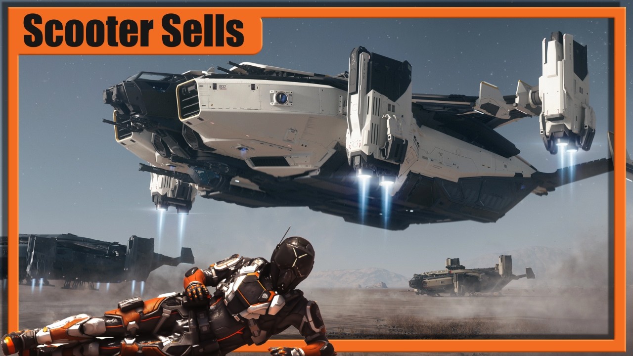 Scooter Sells Anvil Asgard Star Citizen