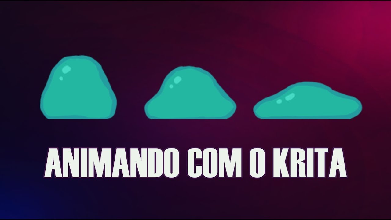 Como animar no Krita