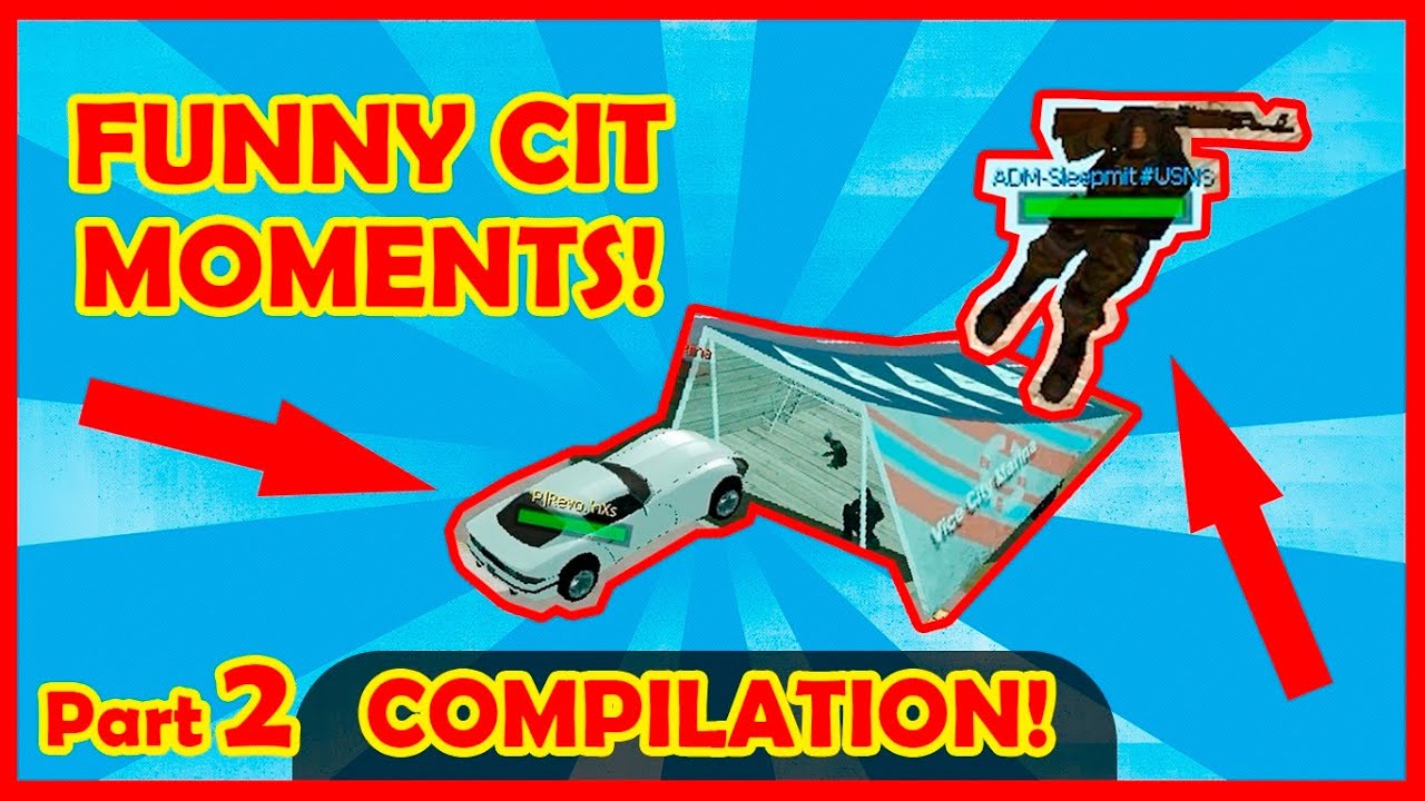MTA SA: Funny CIT moments Compilation Part 2