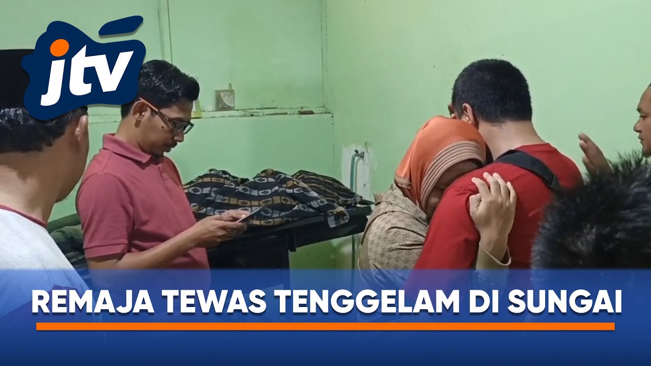 SISWA SMP TEWAS TENGGELAM DI SUNGAI