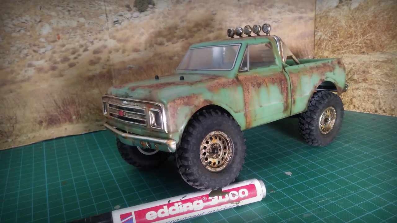 Individualisiere dein Axial Crawler! Weathering SCX24 1/24 Chevrolet C10