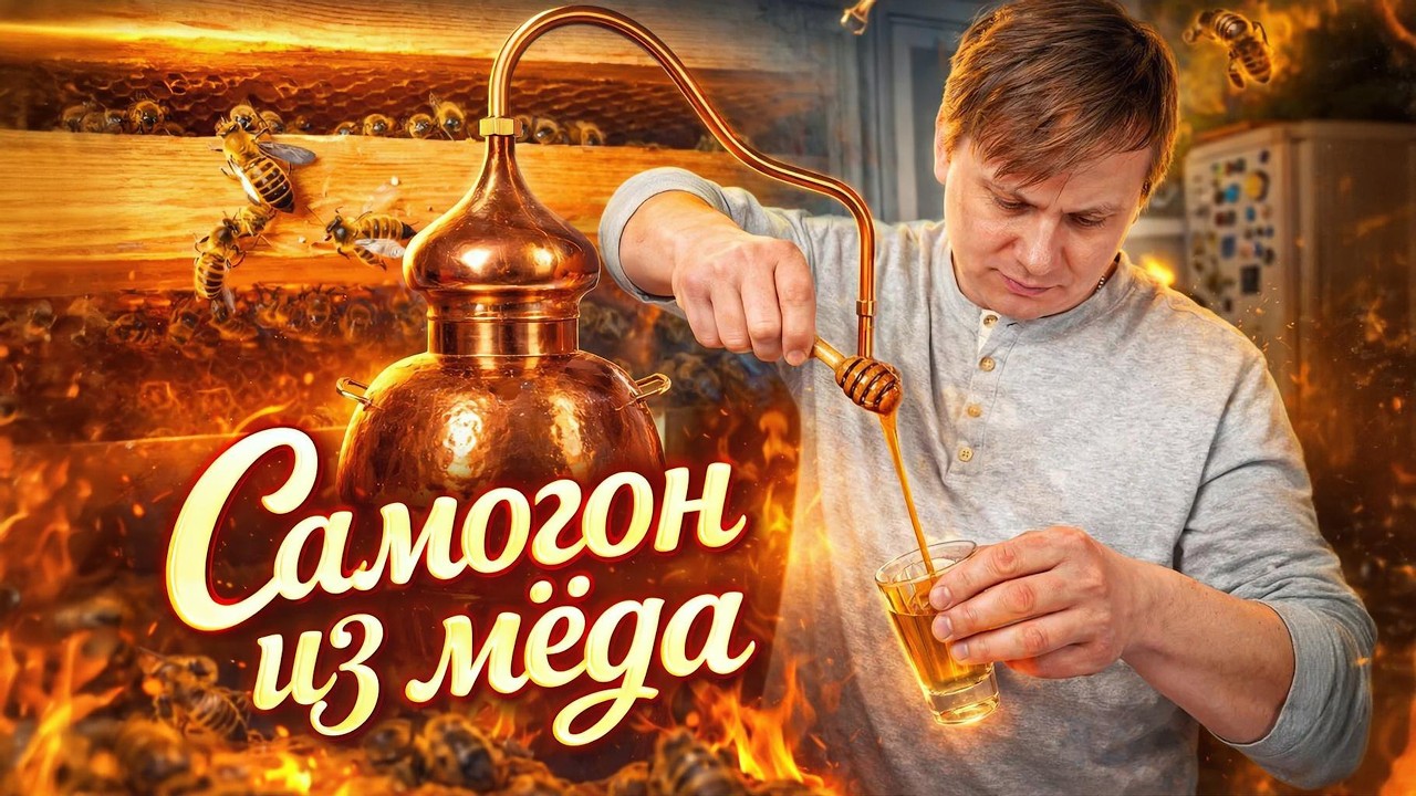 Самогон из мёда. Винипуховка