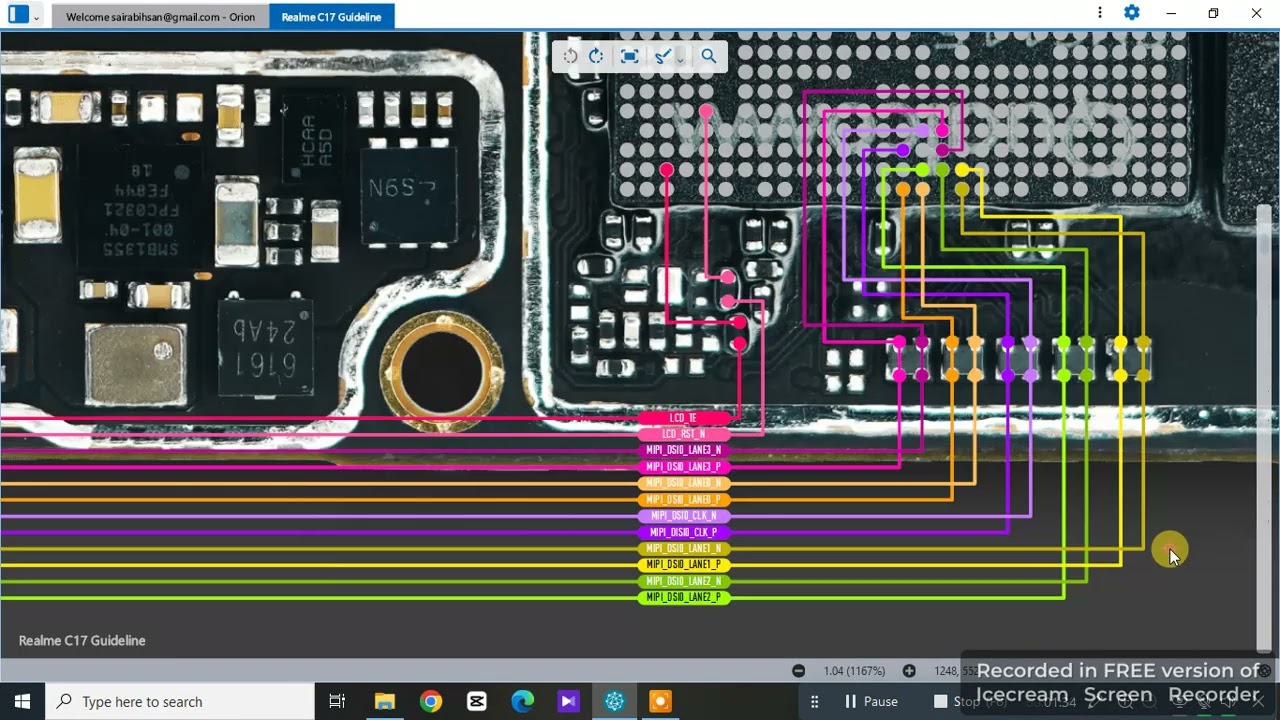 Realme C17 LCD Graphics Problem Solution | Display Issue & Hardware Repair | Screen IC Fix