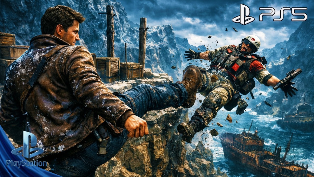 Uncharted 4 Remastered - Cliffside: Stealth Kills | Crushing Difficulty | 4K Gameplay PS5