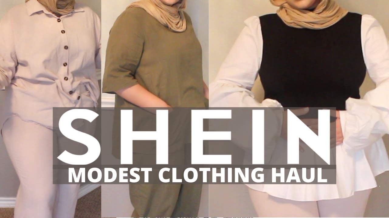 SHEIN HAUL | PLUS SIZE MODEST CLOTHING HAUL | ANA LUISA JEWELRY
