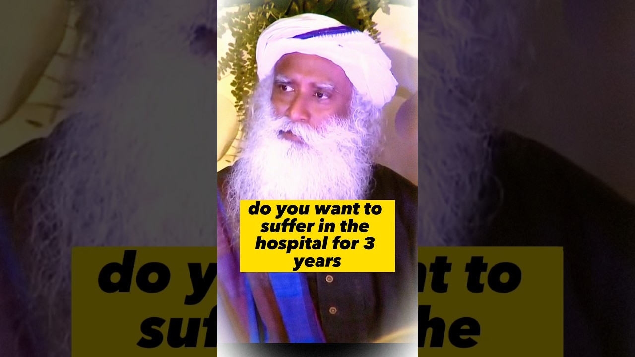 Die gracefully, Not in the hospital 🙏 #sadhguru #shorts