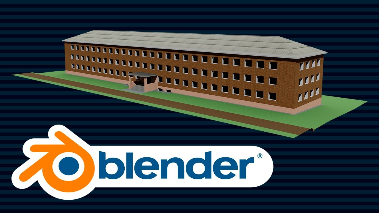 blender 3D дом адаптация для гта