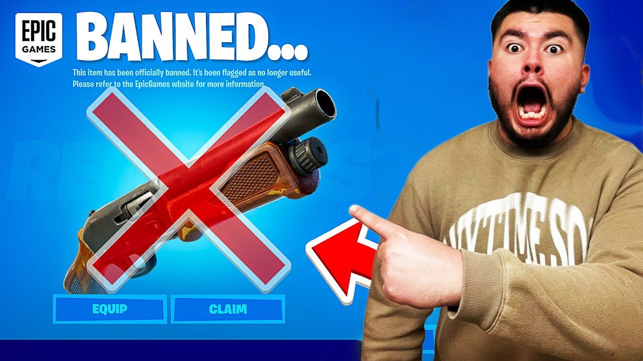Fortnite Has Officially BANNED Shotguns! 