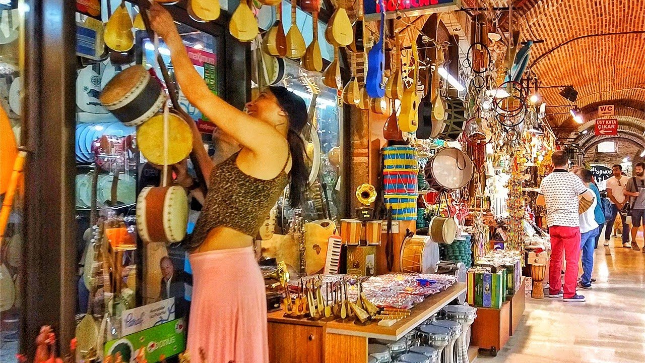 İZMİR KEMERALTI BAZAAR | Walking Tour Turkey 2019