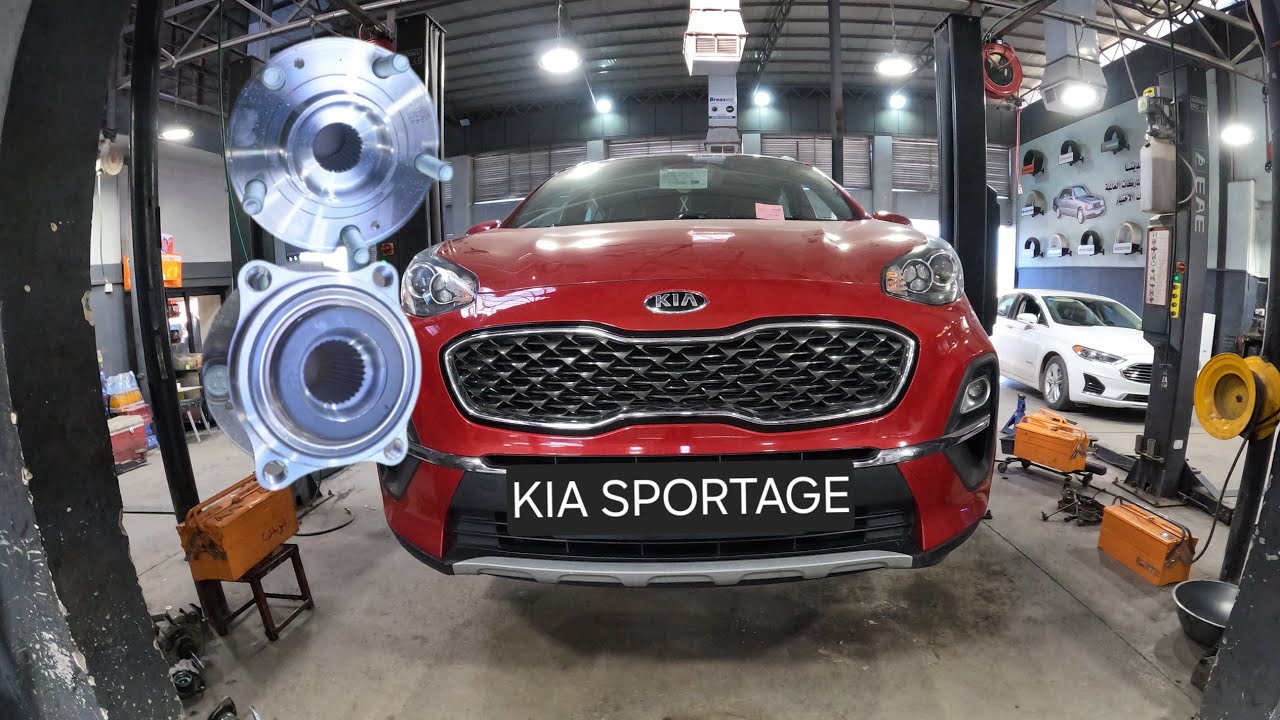 how to replace front wheel bearing ... kia sportage 2017-2021 (torque specs)