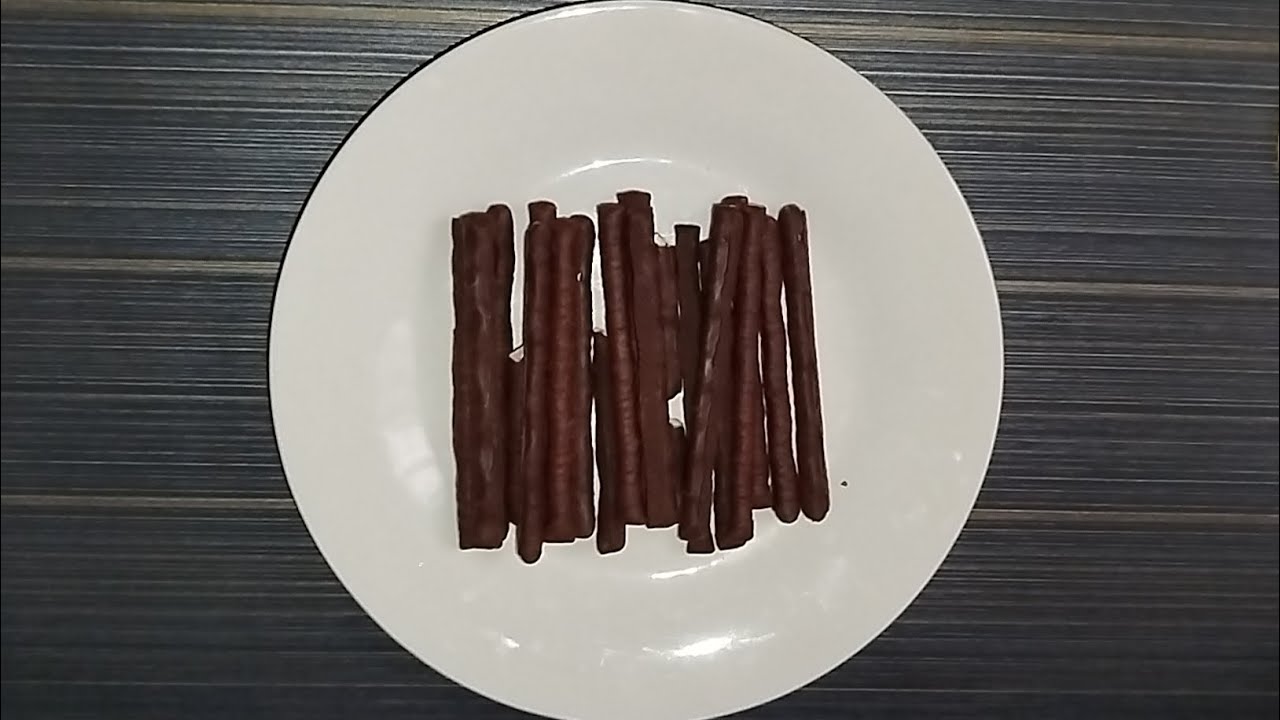 ASMR Eating Chocolate Sticks | Filipino Snacks