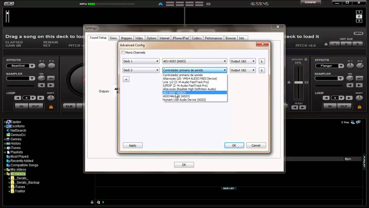 Configuración de audio VMS4 con Virtual DJ 7 Pro.mp4