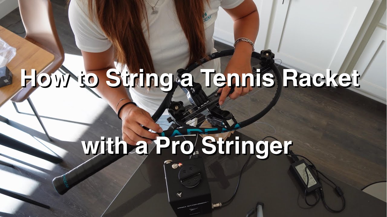 how to string using a Pro Stringer