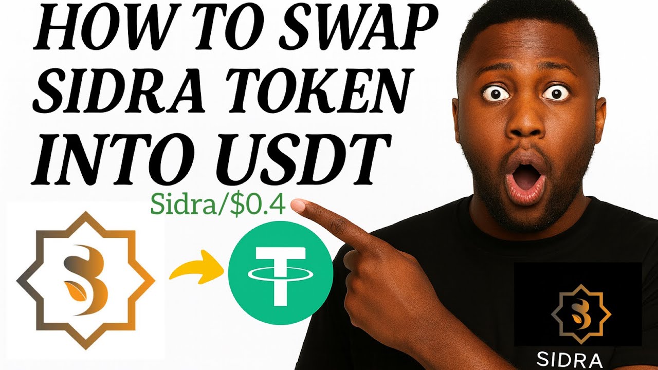 Sidra-chain update How to swap sidra coin into USDT (step by step guide)